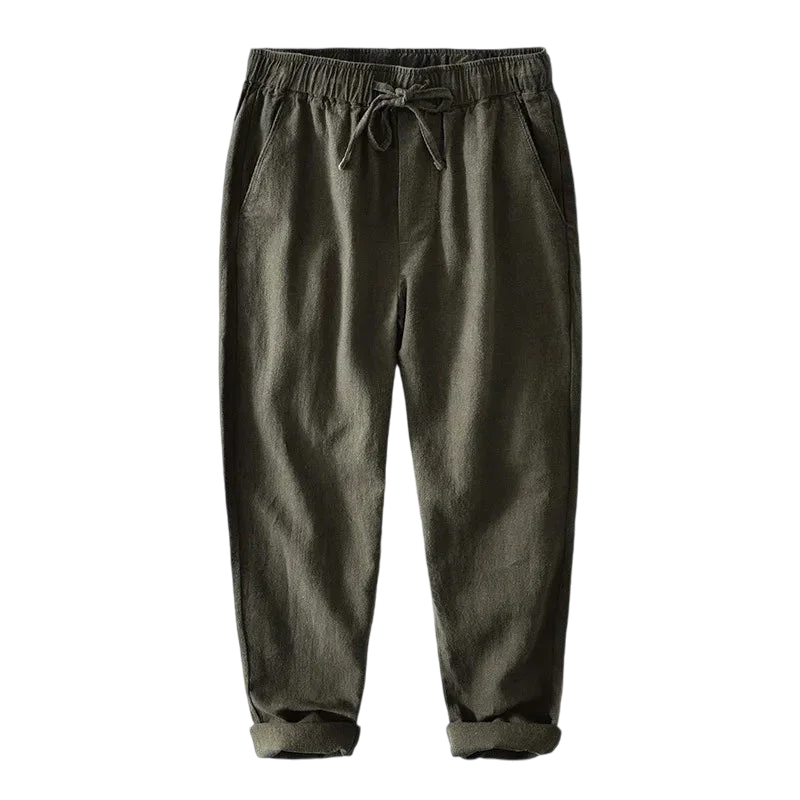Men's Linen Trousers Filo - Pure