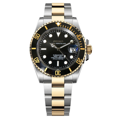 WATCH MOD MARINER | SILVER GOLD | NIGHT