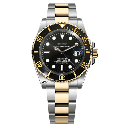 WATCH MOD MARINER | SILVER GOLD | NIGHT